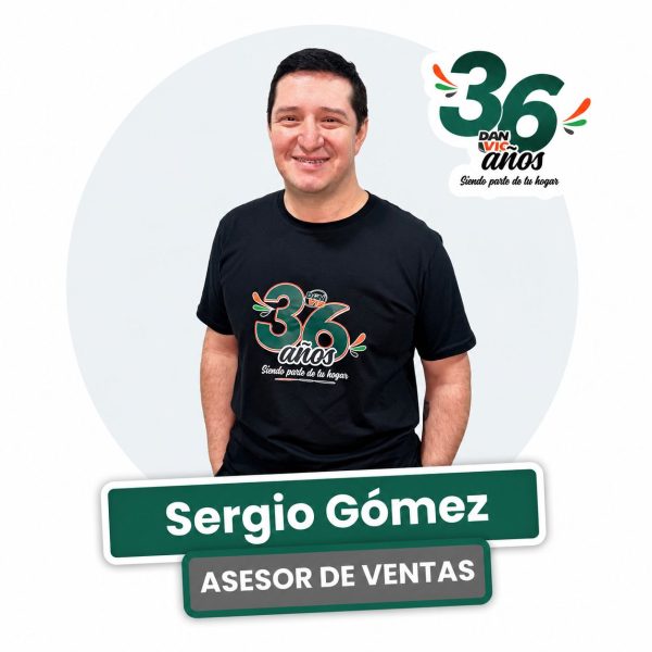 Sergio Gómez, equipo de ventas de DANVIC