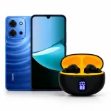 CELULAR XIAOMI REDMI 15C 4GB/128GB AZUL + AURICULAR AUDISAT X1 PRO