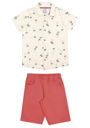 CONJUNTO CAMISA ALAKAZOO 39743 4 años