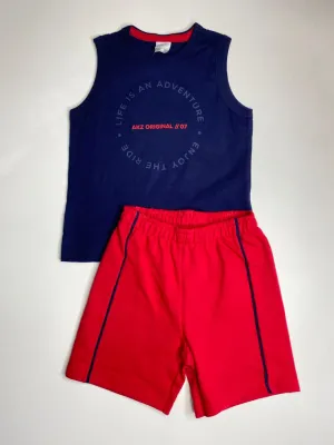 CONJUNTO CAMISILLA CON BERMUDA ALAKAZOO A5029