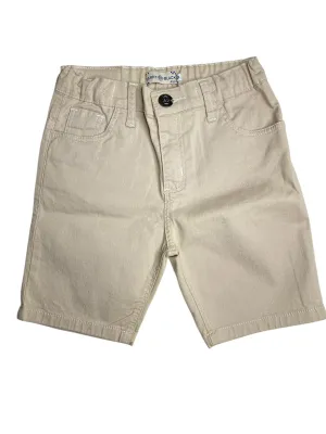 BERMUDA COLOR CREMA BARRY BLACK 6 Y 8 AÑOS