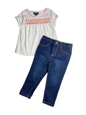 CONJUNTO CON JEANS POLO 24M