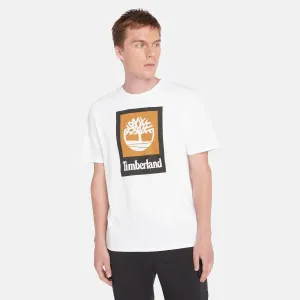 REMERA TIMBERLAND LOGO A5QS2100 BLANCO