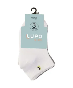 MEDIAS 3 PARES LUPO 02725089 30A36
