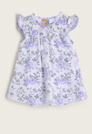 VESTIDO CON BODYS BEBE MILON 14002 G