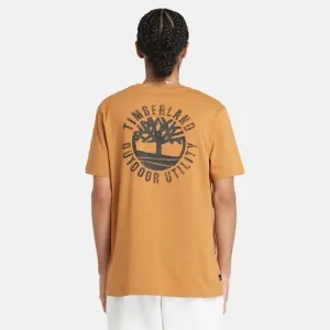 REMERA TIMBERLAND LOGO A5V7KP47 MARRON