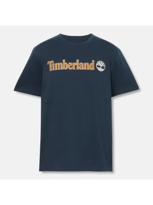 REMERA TIMBERLAND LINEAR LOGO SHORT SLEEVE TEE A5UPQ433