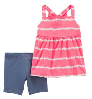 CARTERS CONJUNTO ROSA FLUOR