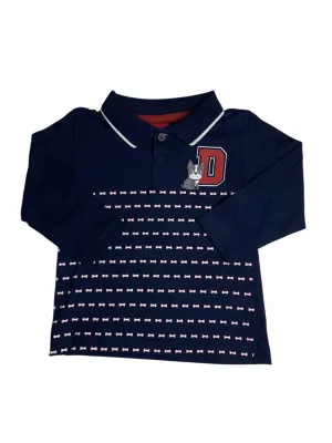 REMERA MANGAS LARGAS CON CUELLO KYLY 7170 1 AÑO