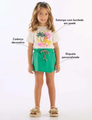 CONJUNTO CON BERMUDA UP BABY 46327