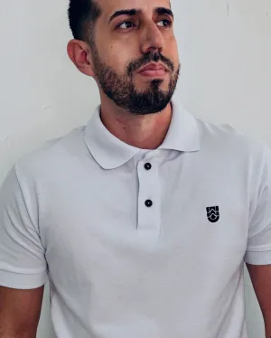 REMERA GUAPO C/CUELLO MASC. BLANCO