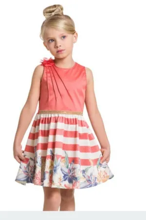 VESTIDO MUNDI 41253 4 Y 6 AÑOS