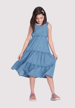 VESTIDO JEANS alakazoo 20712 4 AÑOS