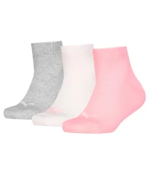 MEDIA PUMA P/ BEBE ROSE WATER PACK DE 3 701231273/001