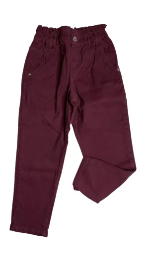PANTALON BORDO ALAKAZOO 0122J 4 AÑOS