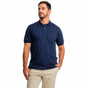 REMERA DONALDSON POLO PIQUE LISA DNS PI-01388 AZUL MARINO