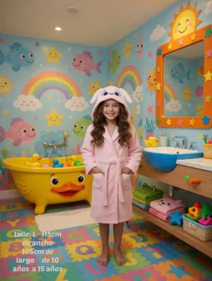 SALIDA DE BAÑO P/ NIÑOS