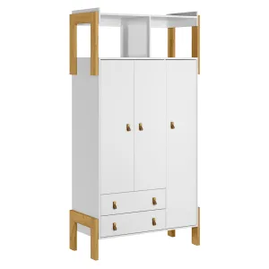 ROPERO ABBA 3P FANTASIA QMOVI BLANCO