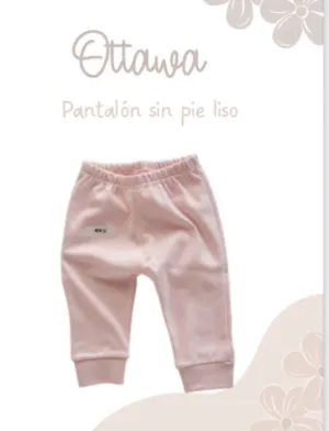 PATITA CON PRETINA LISO 1281 CELESTE 0-3 MESES
