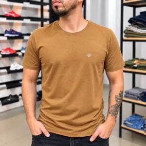 REMERA BASICA DOOM FREE 55512 MARRON
