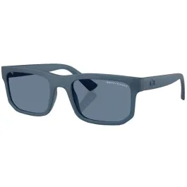 LENTES DE SOL ARMANI EXCHANGE AX4165S 83922V AZUL MATE/AZUL 56-21-145