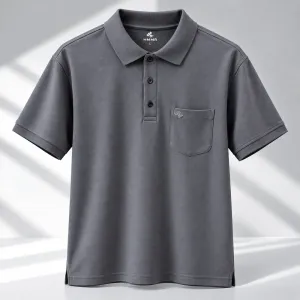 REMERA HMMR POLO PIQUET 11072 GRIS