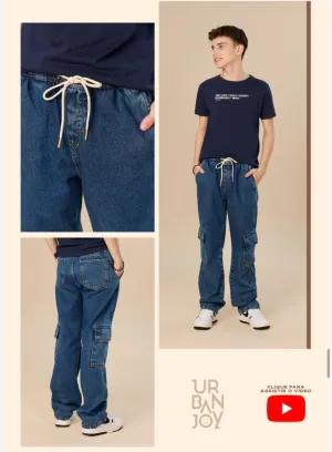 PANTALON CARGO 80056 URBAN