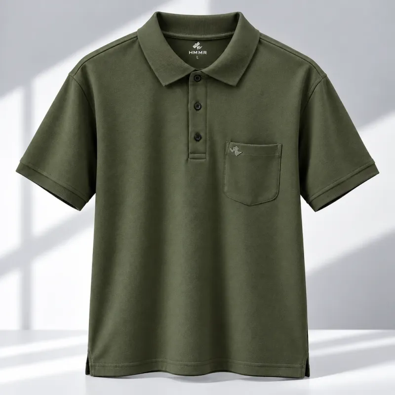 REMERA HMMR POLO PIQUET 11066 VERDE